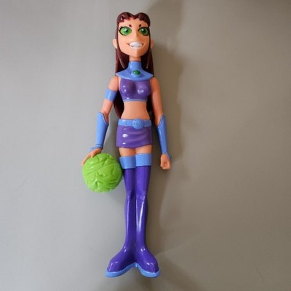 Vintage 2004 Bandai Teen Titans 9" Starfire Action Figure DC Comics